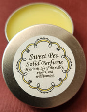 Sweet Pea Solid Perfume